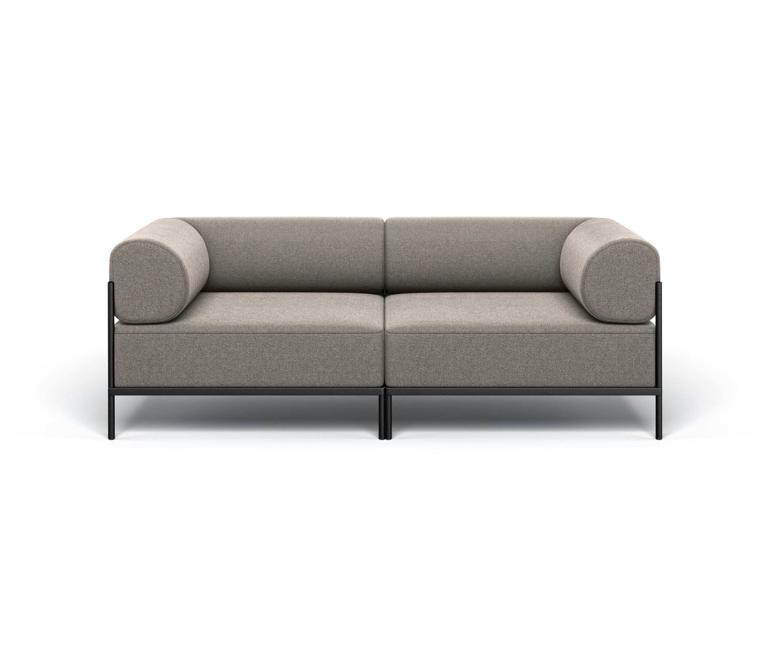 مبل 2 نفره یراوا رنگ نوک مدادی